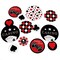 Big Dot of Happiness Las Vegas - Casino Party Giant Circle Confetti - Party Decorations - Large Confetti 27 Count